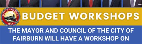 city of fairburn|city of fairburn budget year.